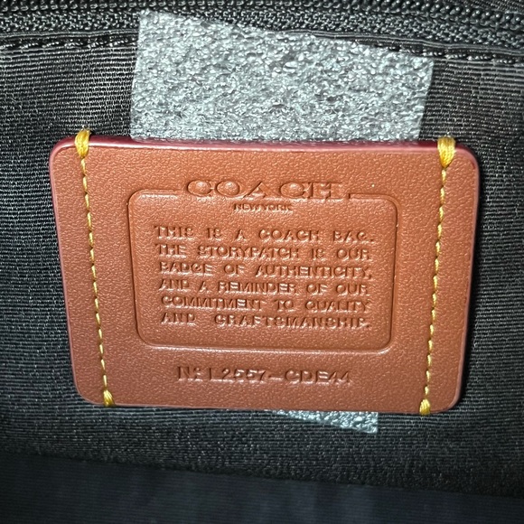 ✅Coach Laurel Shoulder Bag In Signature Denim - Picture 11 of 12